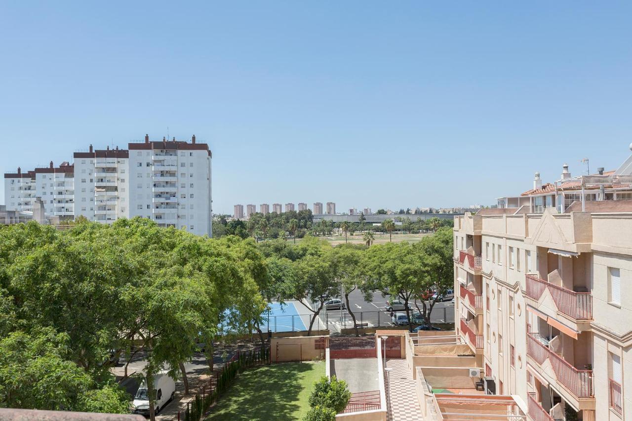 Апартаменты Atico Duplex Chapin Piscina Parking Херес-де-ла-Фронтера Экстерьер фото
